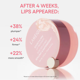 LANEIGE applicator on lips demonstrating smooth application benefit