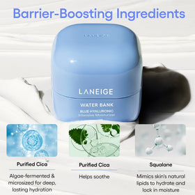 LANEIGE hand applying cream demonstrating smooth absorption benefit