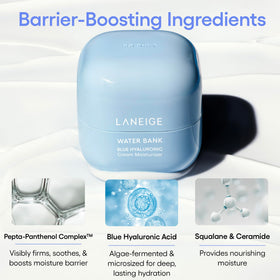 LANEIGE Cream Skin toner-moisturizer bottle close-up showing soothing texture benefit