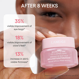 LANEIGE ingredients flatlay with peony and hyaluronic acid for firming