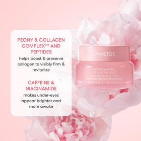 LANEIGE jar in hand to show size and easy travel-friendly benefit