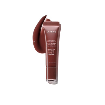 LANEIGE front packaging showing glossy tinted lip serum benefit