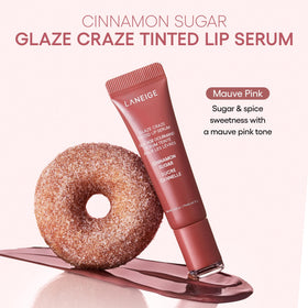 LANEIGE four shades grouped to show donut-inspired color selection