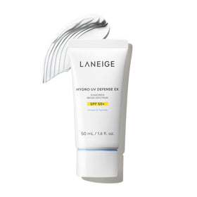 LANEIGE front tube packaging showing SPF 50+ and brand