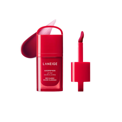 LANEIGE front packaging shot showing Red Classic tint and benefits