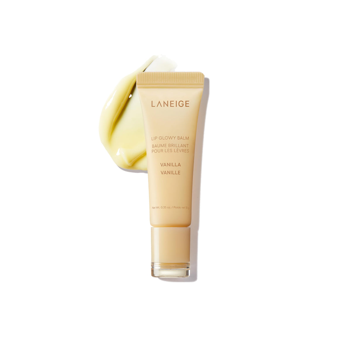 LANEIGE front tube berry tint showing compact glossy finish benefit