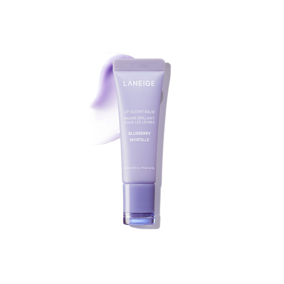 LANEIGE front tube blueberry shade showing glossy finish and easy application