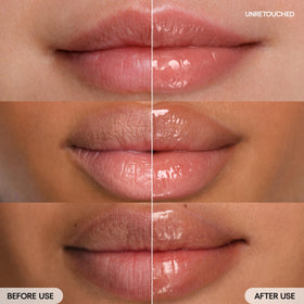 LANEIGE close-up of balm tube tip, showing smooth applicator for easy use