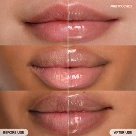 LANEIGE texture close-up of balm-gel showing creamy spreadable hydration