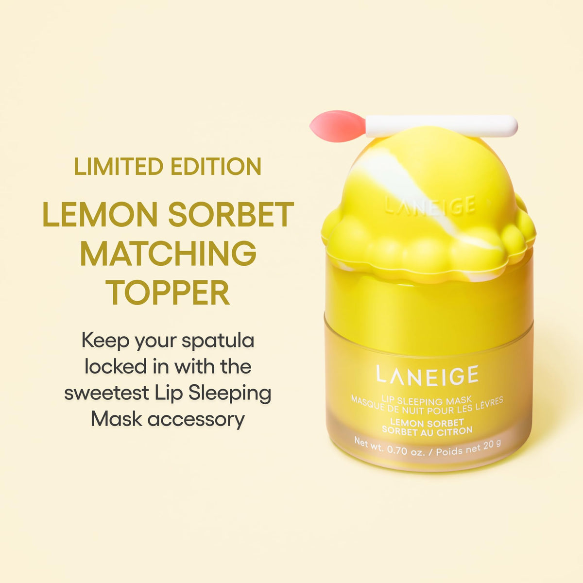LANEIGE close-up of whipped texture showing hydrating cushiony application