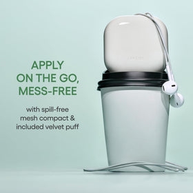 LANEIGE compact inside a handbag ready for quick on-the-go touchups