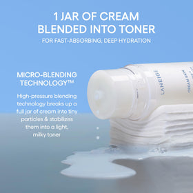 LANEIGE nighttime bathroom shelf lifestyle showing calming routine benefit