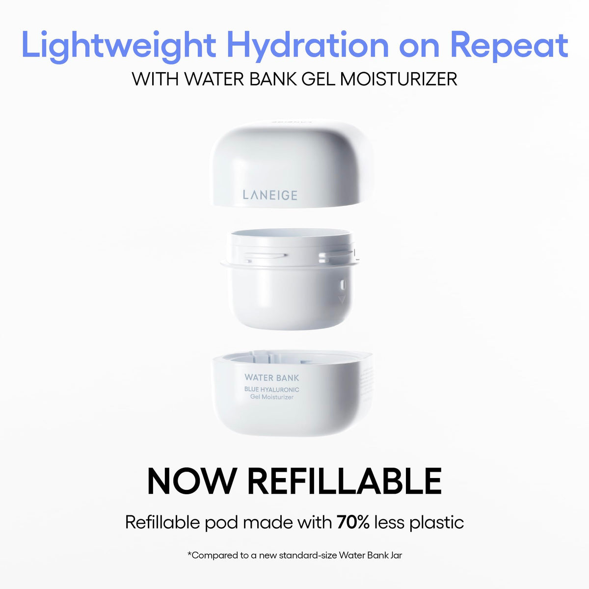 LANEIGE packaging in a bathroom setting suggesting everyday skincare routine