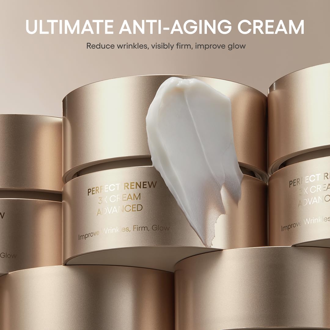 LANEIGE model applying cream to cheek showing absorption benefit: nourished, smooth skin