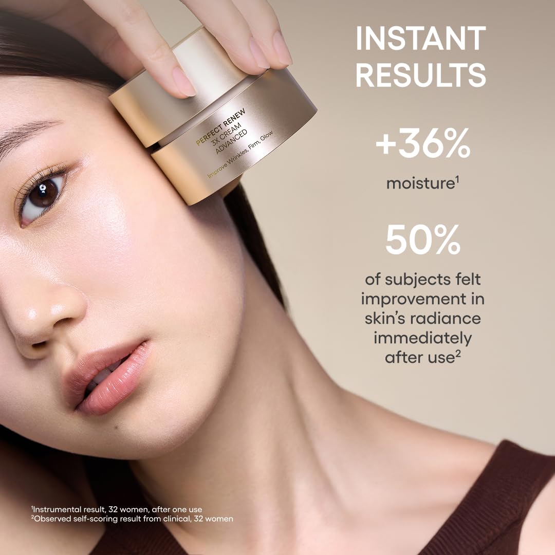 LANEIGE open jar with cream swirl showing smooth spreadable formula benefit: easy application