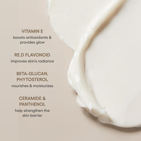 LANEIGE close-up of cream texture highlighting rich buttery feel benefit: deep hydration