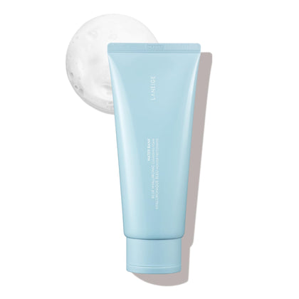 LANEIGE front packaging showing cleanser and hydration benefits