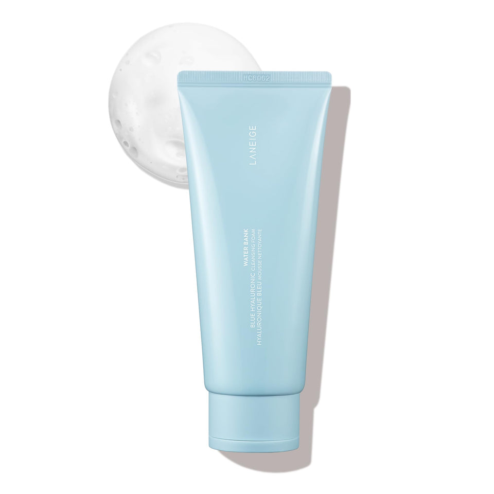 LANEIGE front packaging showing cleanser and hydration benefits