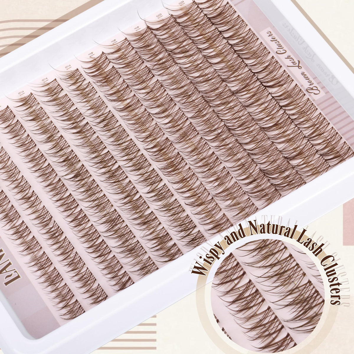 LANFLOWER before-and-after lashes showing natural lift and subtle definition benefit
