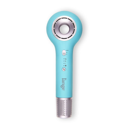 L'ANGE HAIR front view of Axia HaloRing dryer showing sleek finish and quick styling benefit