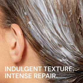 L'ANGE HAIR before and after hair showing smoother, shinier results