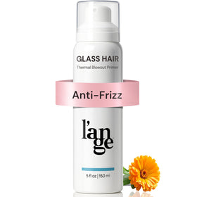 L'ANGE HAIR bottle front view showing sleek packaging and product benefit