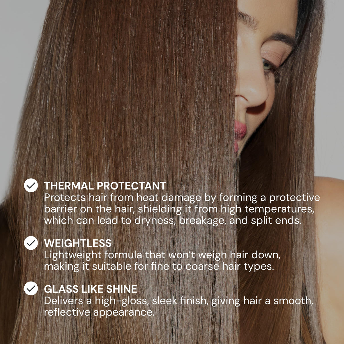 L'ANGE HAIR used during blow-dry showing frizz reduction benefit