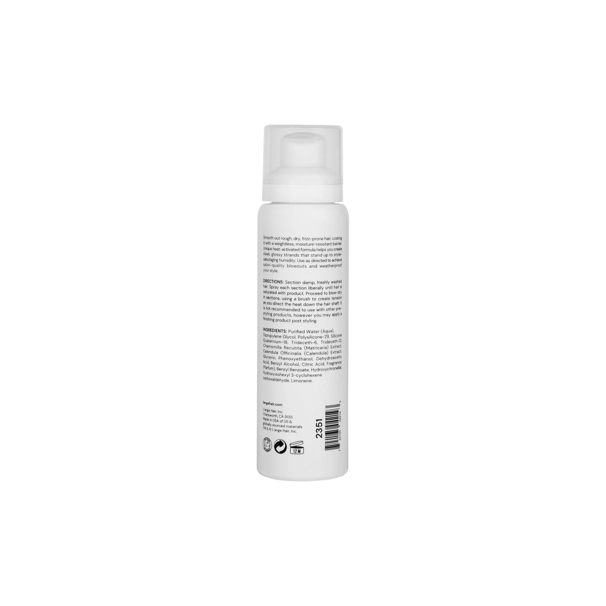 L'ANGE HAIR on vanity suggesting everyday styling and salon-quality results