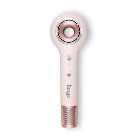 L'ANGE HAIR front view of Axia HaloRing showing sleek off-white finish and design benefit