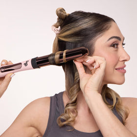 L'ANGE HAIR soft beach waves result illustrating versatile styling options
