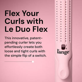 L'ANGE HAIR styler on a bathroom counter lifestyle shot for quick everyday use