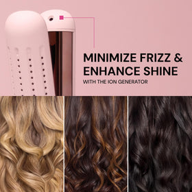 L'ANGE HAIR dual-voltage plug detail for travel-ready styling around the world