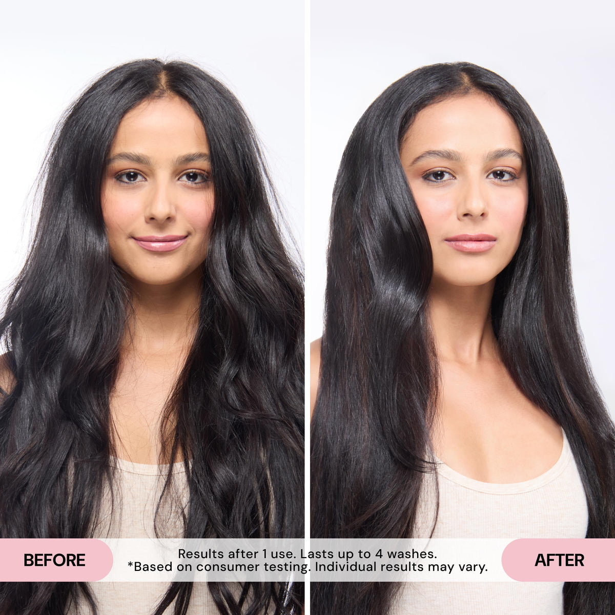 L'ANGE HAIR glycolic acid ingredient photo highlighting repair and stronger strands