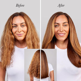 L'ANGE HAIR application on damp hair for instant detangling benefit