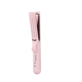 L'ANGE HAIR Le Duo Edge front view showing sleek blush finish and ergonomic shape for easy handling