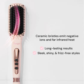 L'ANGE HAIR Le Vite temperature display at 450°F illustrating adjustable power for coarse hair