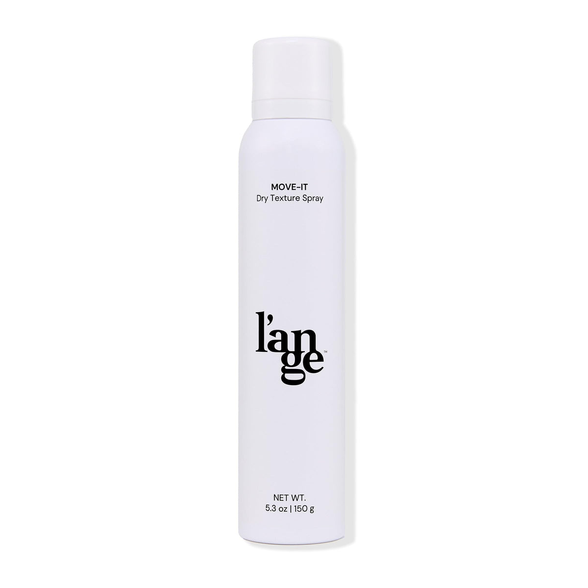 L'ANGE HAIR front packaging showing compact can and branding, perfect for travel