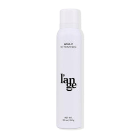 L'ANGE HAIR front packaging showing compact can and branding, perfect for travel