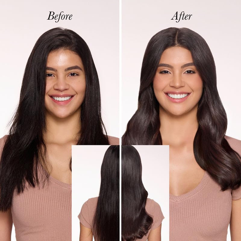 L'ANGE HAIR travel-ready in a purse demonstrating on-the-go refresh capability