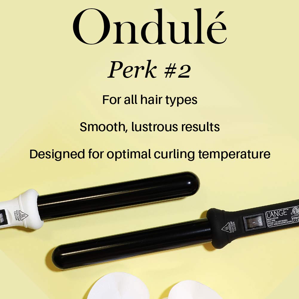 L'ANGE HAIR Ondulé packaging and label showing included product details