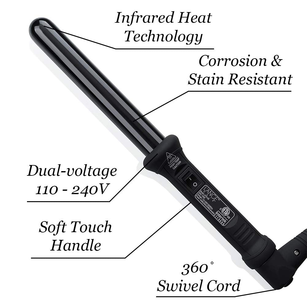 L'ANGE HAIR Ondulé texture detail showing smooth finish for reduced frizz