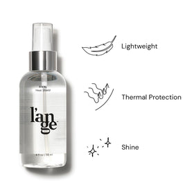 L'ANGE HAIR Rival Heat Shield fine spray mist dispersing evenly for even protection