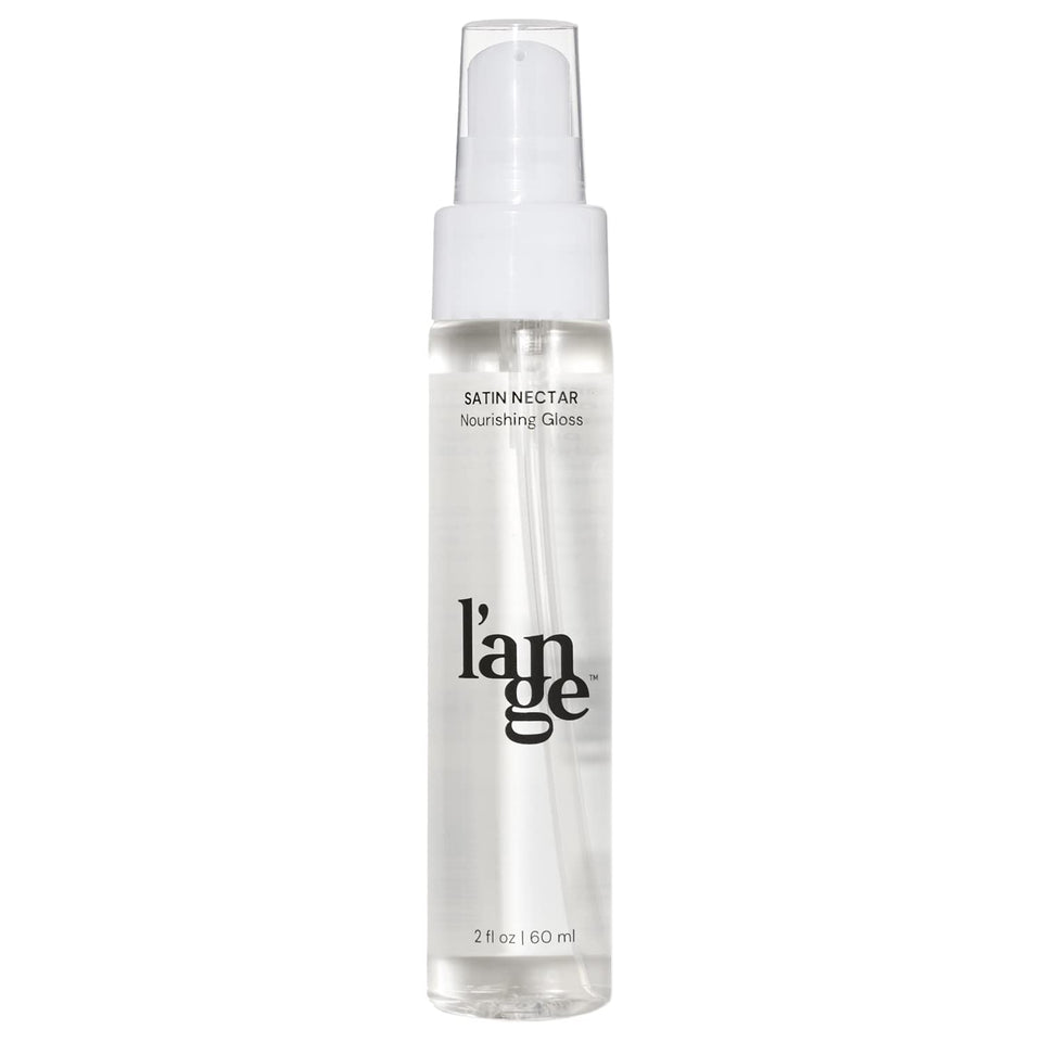 L'ANGE HAIR front bottle shot showing label and travel-ready 2 fl oz size for convenience