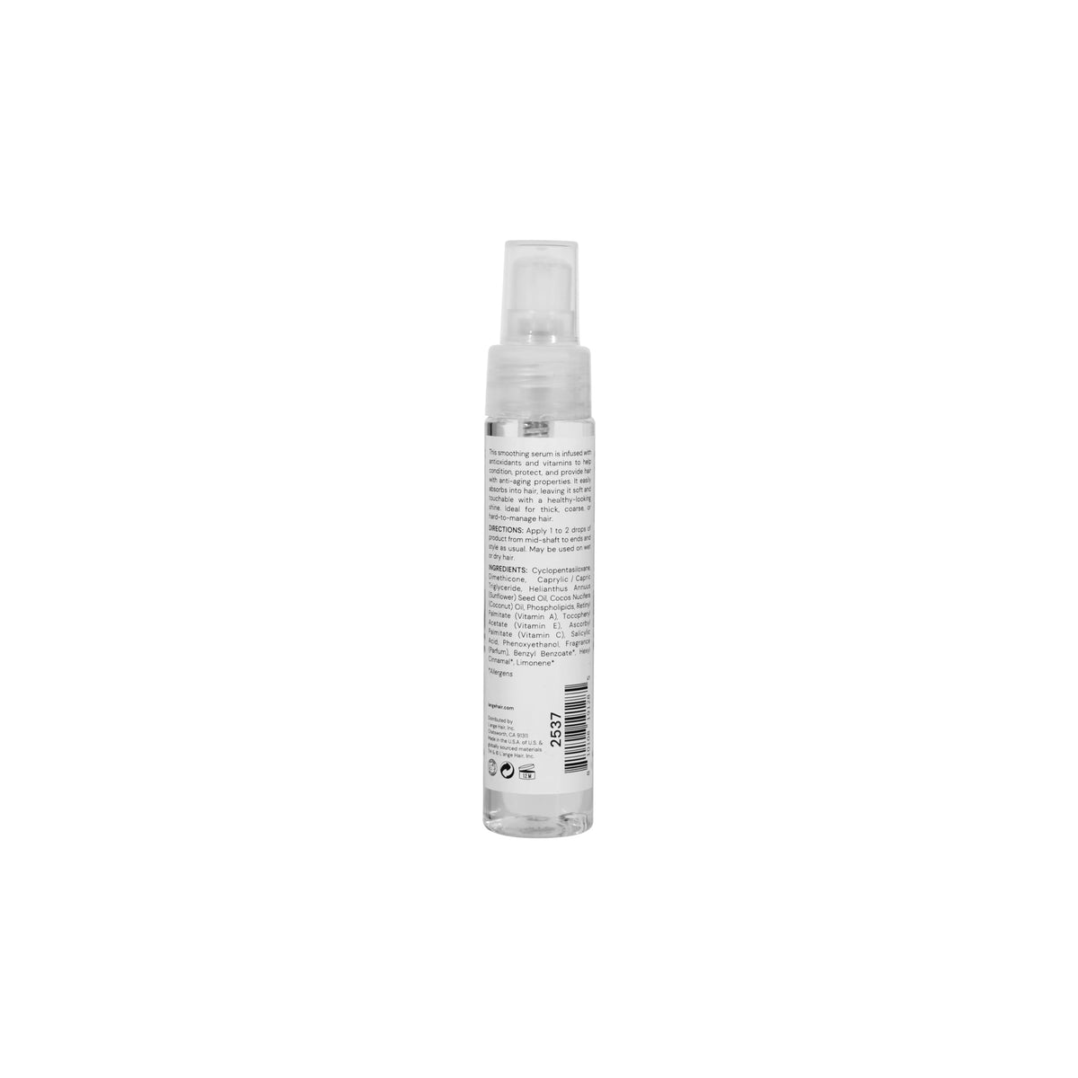 L'ANGE HAIR bottle in a handbag scene for on-the-go touch-ups and travel convenience