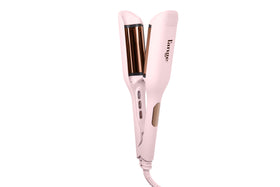 L'ANGE HAIR SculptWaver front view showing blush finish and ergonomic shape