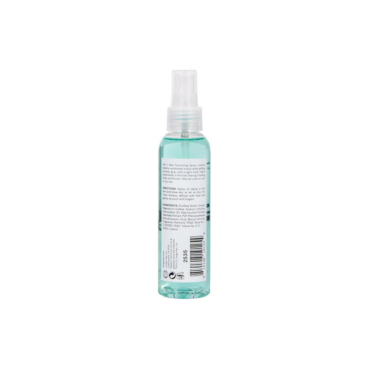 L'ANGE HAIR bottle in beach setting conveying effortless, natural style