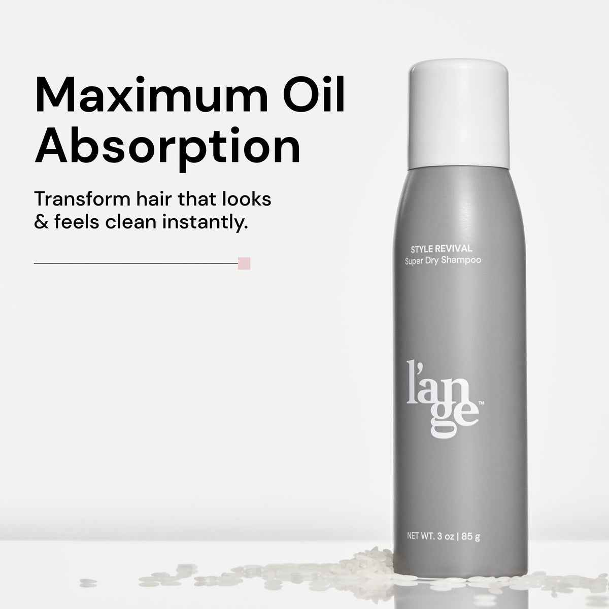 L'ANGE HAIR aerosol nozzle close-up for precise application benefit