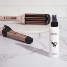L'ANGE HAIR ingredients texture shot suggesting lightweight conditioning