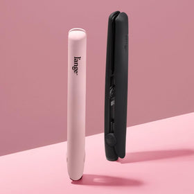 L'ANGE HAIR shown in hand highlighting soft-touch ergonomic grip for comfort benefit