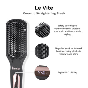 L'ANGE HAIR Le Vite travel plug showing dual-voltage convenience for worldwide use